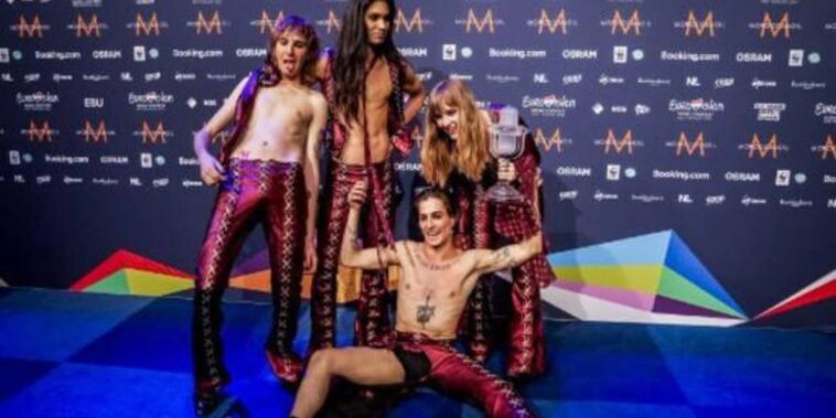 Italian group Maneskin won Eurovision 2021 but is accused of consuming cocaine live during the show
