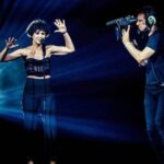 Barbara Pravi, during the dress rehearsal for the second Eurovision Song Contest at Ahoy Rotterdam on May 19, 2021.