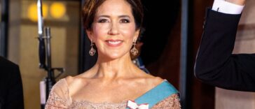 Mary from Denmark has the green swimsuit from recycled sea trash for summer 2023