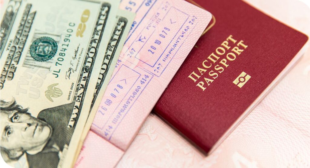 Check visa requirements. Depending on your country of origin and the length of your stay, you may need a visa to enter the USA.