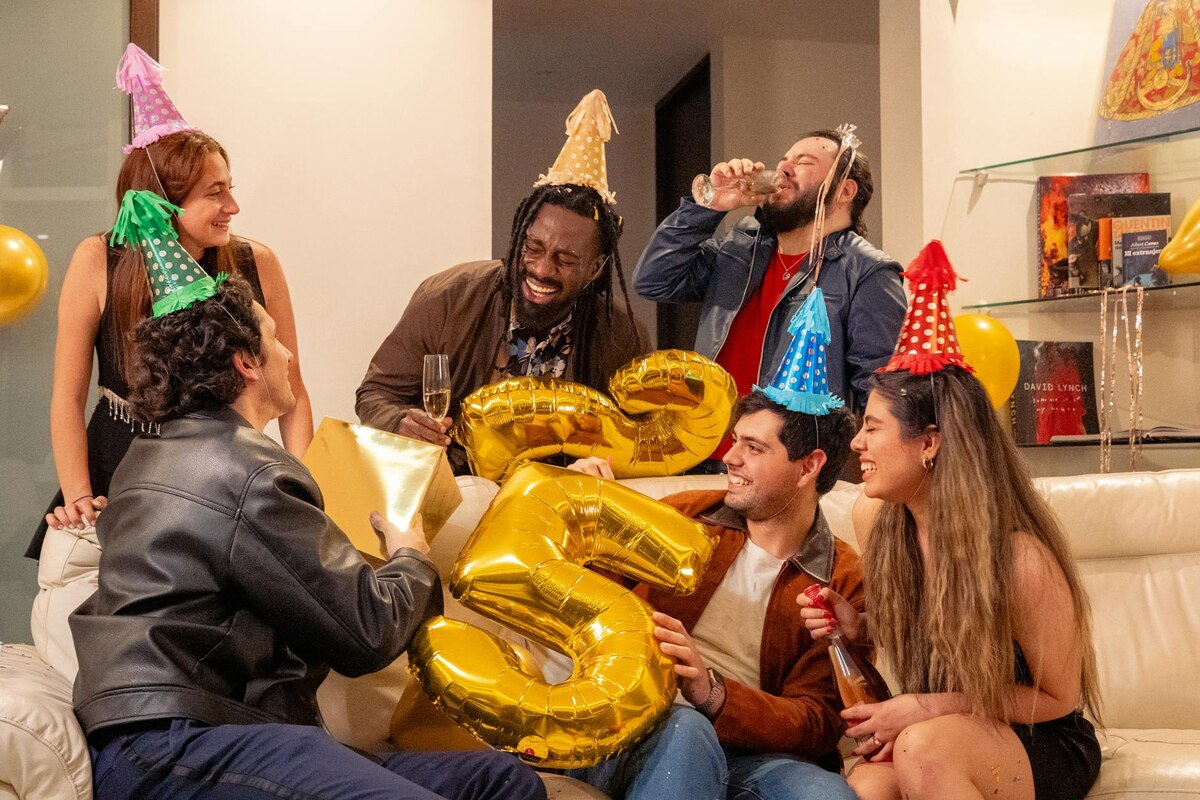 She’s addressing her age with humor